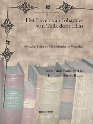 cover image of Het Leven van Johannes van Tella door Elias